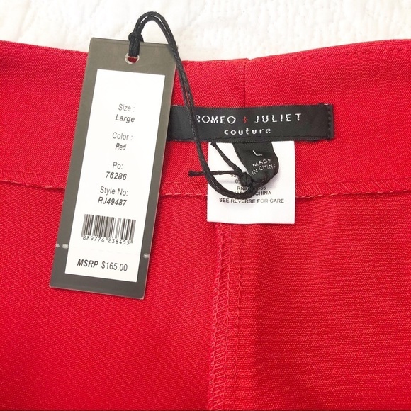 Romeo & Juliet NWT Wide Leg High Rise Culottes - L - Picture 6 of 14